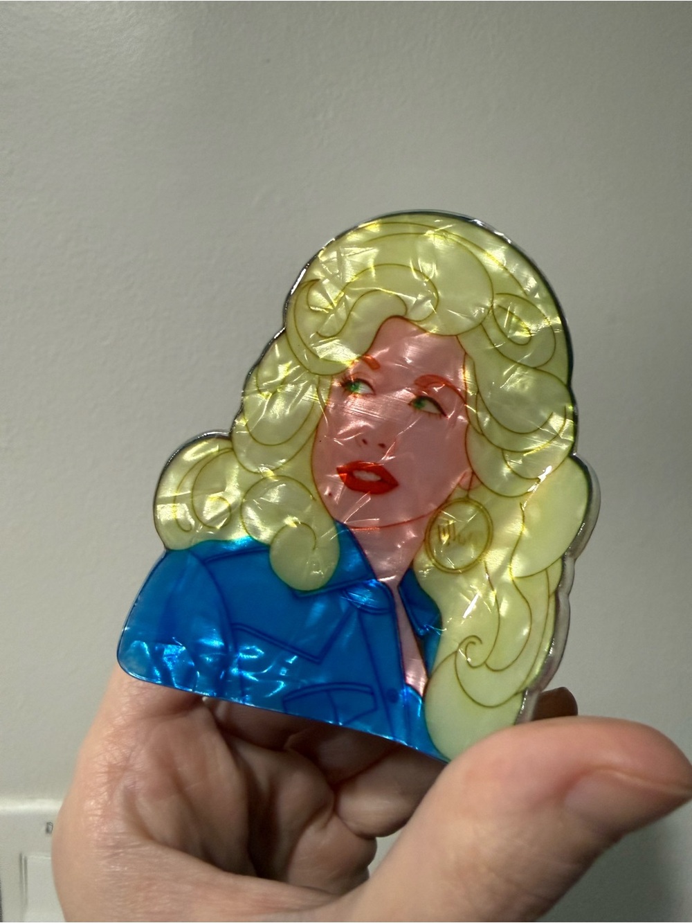 Dolly Parton Hair Claw Clip